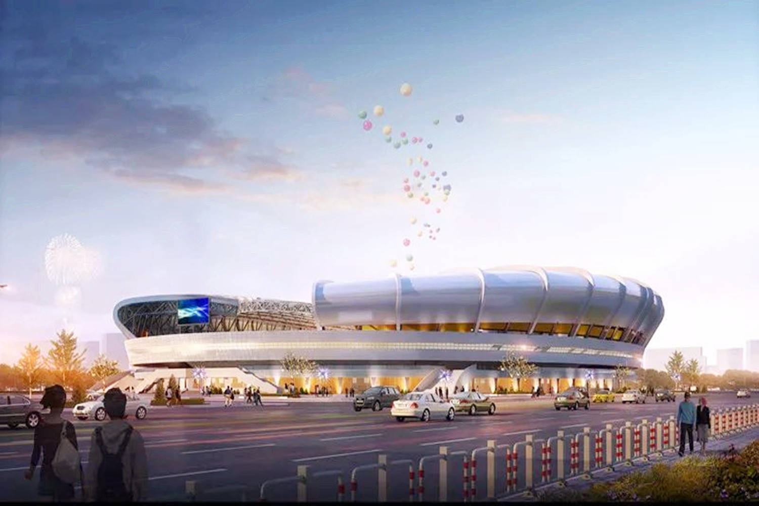 固始新體育館最新實景圖，城市發(fā)展的見證與熱議焦點