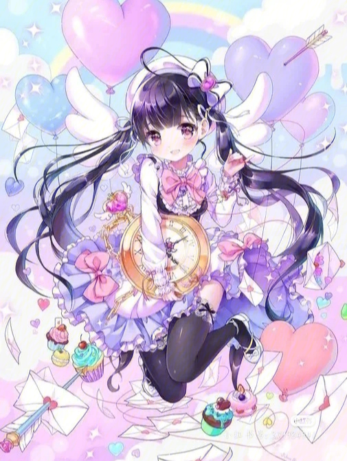 夢幻之美與二次元文化的交融，動漫女生圖片欣賞