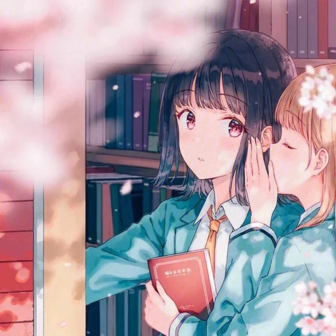 閨蜜動漫圖片，小巷中的秘密樂園之約