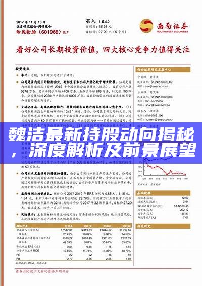 魏潔最新持股動向，聚焦投資領域，引領時代潮流新篇章